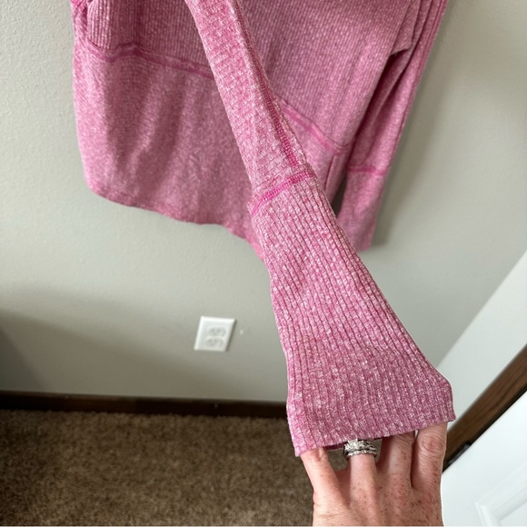 We The Free Londontown Pink Thermal Tunic Top Small - Picture 5 of 16